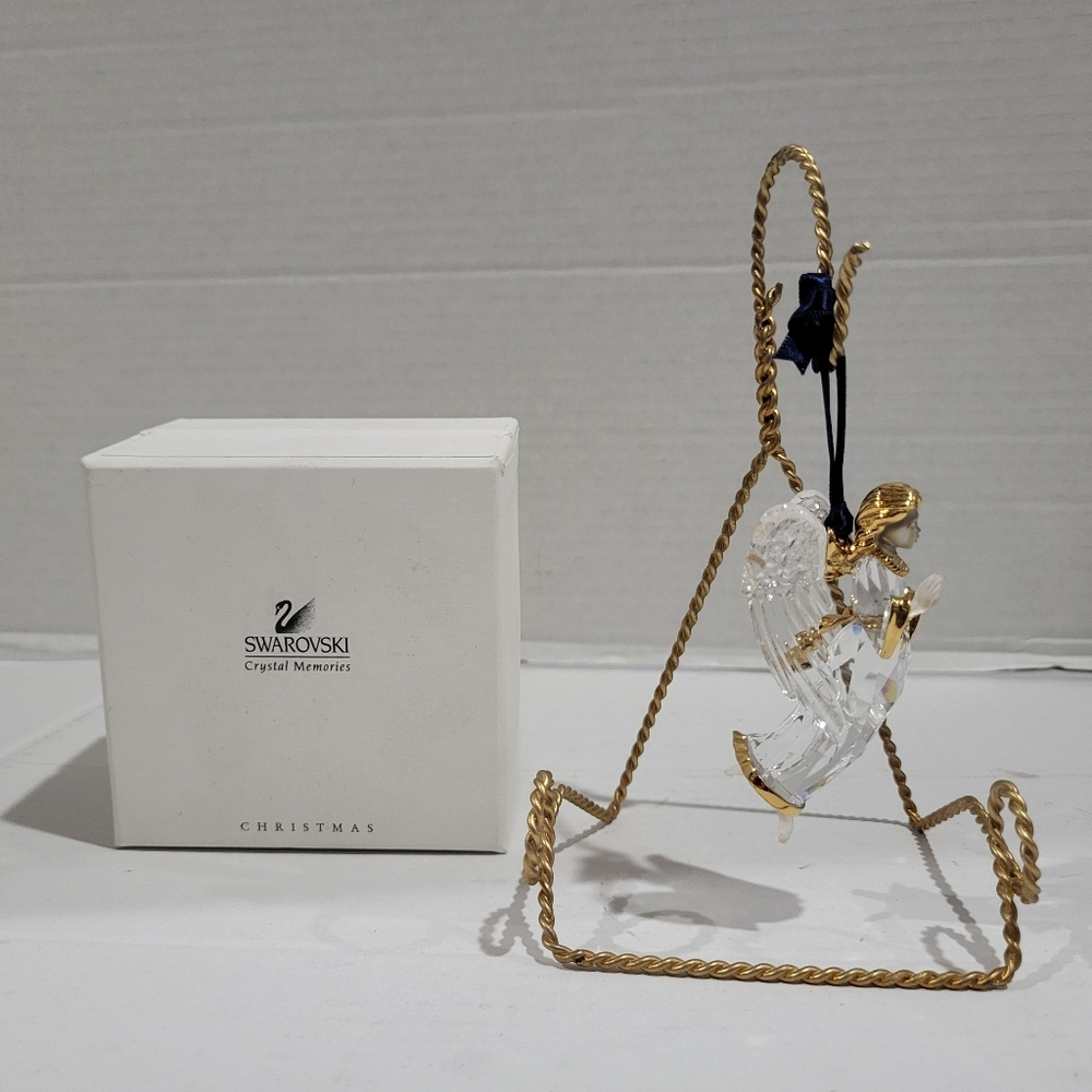 Swarovski Crystal Memories 2000 Angel Ornament, Original Packaging